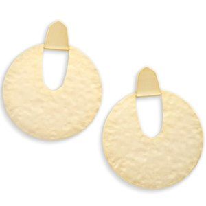 Kendra Scott Diane Statement Earrings in Gold